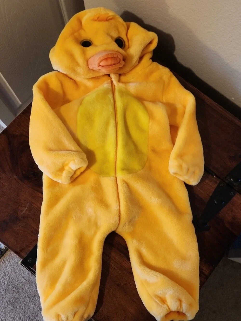 Yellow Plush Duck Toddler Costume